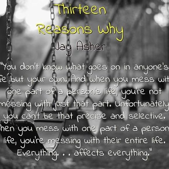 Thirteen Reasons Why by Jay Asher - Hardcover- 1 New York Times bestseller - Picture 9 of 16